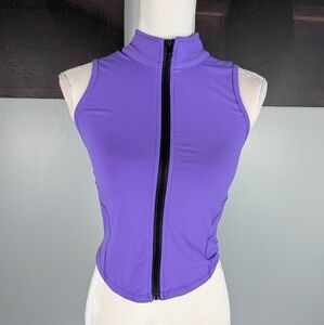 Zip Up Workout Top